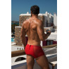 Boxer rouge avec double zip Wiz - LM16-67RED