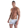 Boxer blanc avec double zip Wiz - LM16-67WHT