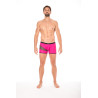 Boxer magenta filet et corde - LM2004-67MAG