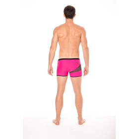 Boxer magenta filet et corde - LM2004-67MAG