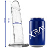 X RAY - HARNAIS + BITE TRANSPARENT 18 CM X 4 CM