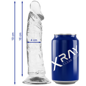 X RAY - HARNAIS + BITE TRANSPARENT 19 CM X 4 CM