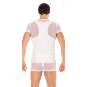 T-shirt blanc Midnight - LM2103-81WHT