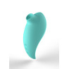 2en1 Stimulateur clitoridien à picots par aspiration avec son œuf vibrant à distance turquoise - 0-B0009TUR