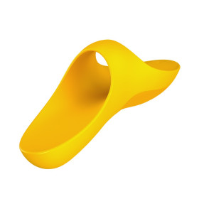 Stimulateur polyvalent jaune à insérer sur le doigt USB Teaser Satisfyer - CC597724