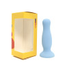 Plug anal ventouse bleu pastel taille S - A-001-S-BLU