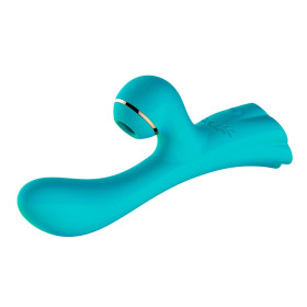 Vibromasseur double stimulation point G et clitoris par vibrations membrane - FAIRYBLUE