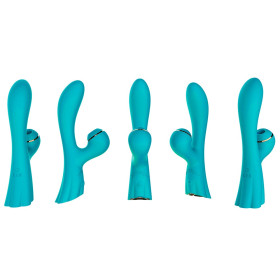 Vibromasseur double stimulation point G et clitoris par vibrations membrane - FAIRYBLUE