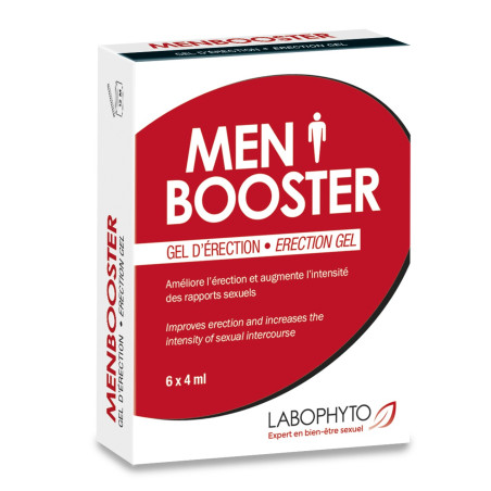 Men Booster gel stimulant d'érection 6 sachets - LAB29