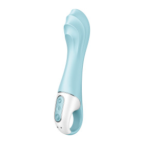 Vibromasseur gonflant connecté bleu USB Air Pump Vibrator 5+ Satisfyer - CC597802