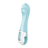 Vibromasseur gonflant connecté bleu USB Air Pump Vibrator 5+ Satisfyer - CC597802