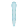 Vibromasseur gonflant connecté bleu USB Air Pump Vibrator 5+ Satisfyer - CC597802