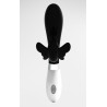 Vibromasseur rabbit noir papillon silicone - VV168