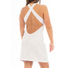 Robe blanche Margot - LDL3WHT