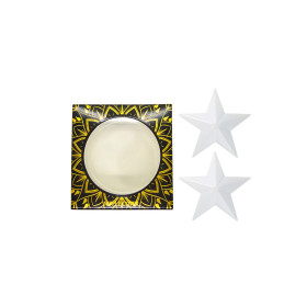 Nipple Métal blanc Cache tétons d'étoile - 201200107