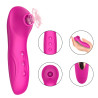 Stimulateur de clitoris et tétons rose USB - BOZ-072PNK