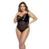 Bodysuit  Wet Look Black - MAL2732XBLK