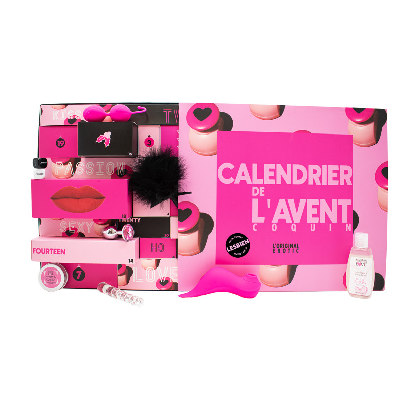 Calendrier de l'avent 2023 - ÉDITION ORIGINALE COUPLE LESBIEN - C6630