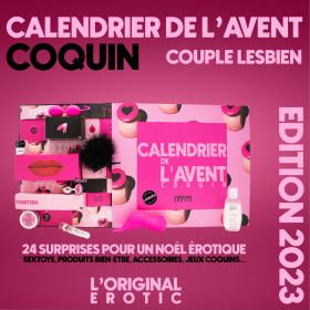 Calendrier de l'avent 2023 - ÉDITION ORIGINALE COUPLE LESBIEN - C6630