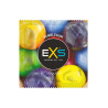 Préservatifs x2 lubrifiés en latex goût bubble gum 54mm - EXS400GUM