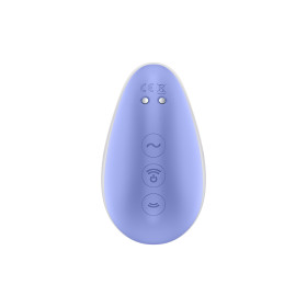 Stimulateur clitoridien par onde de pression sans contact et par vibration USB violet et rose
