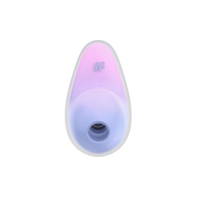 Stimulateur clitoridien par onde de pression sans contact et par vibration USB violet et rose