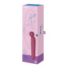 Vibromasseur wand rouge USB 60 vibrations Planet Wand-er Satisfyer - CC597844