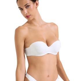 Haut maillot de bain bandeau balconnet préformé Sardinia