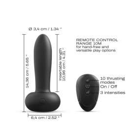 Vibromasseur Deep Thrust - Noir