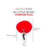 My little secret pompom plug - rouge