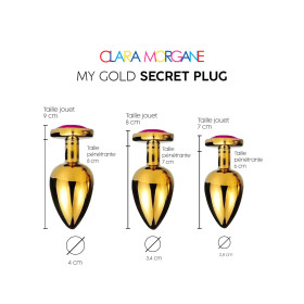 My Gold Secret Plug - Rose