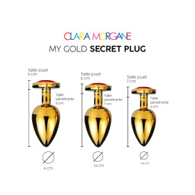 My Gold Secret Plug - Rouge