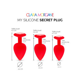 My Silicone Secret Plug - Rouge