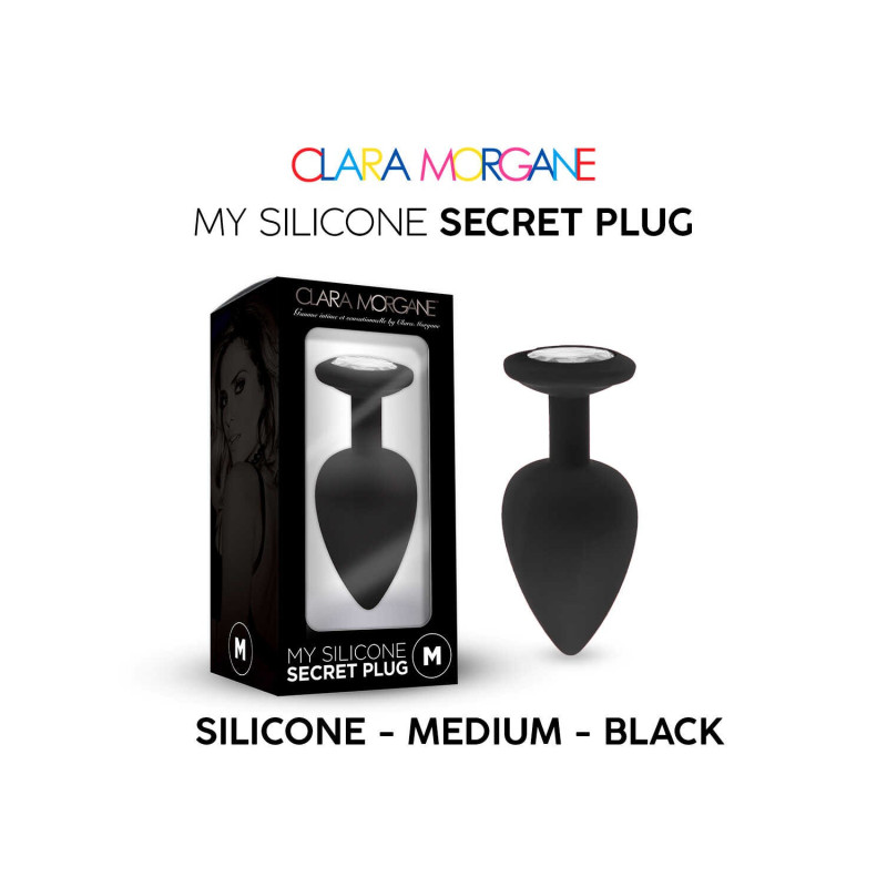 My Silicone Secret Plug - Noir