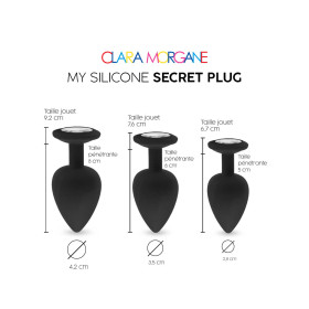 My Silicone Secret Plug - Noir