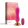 Pink holic - Plug anal vibrant télécommandé incurvé - Rose