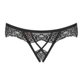 Meshlove String ouvert - Noir