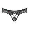 Meshlove String ouvert - Noir