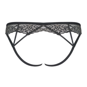 Meshlove String ouvert - Noir