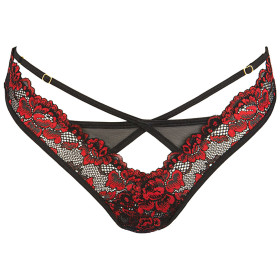 V-10028 String - Noir et Rouge