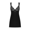 Donna Dream babydoll et String - Noire