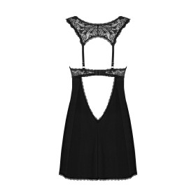 Donna Dream babydoll et String - Noire