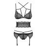 Frivolla Ensemble 4 pcs - Noir