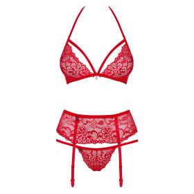 838-SEG-3 Ensemble 3 pcs - Rouge