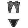 Elisetta Ensemble 2 pcs - Noir