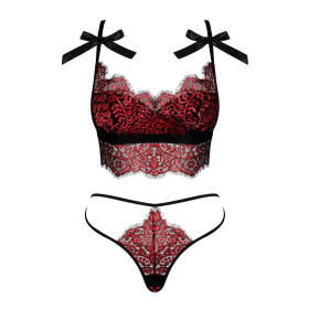 Redessia Ensemble 2 pcs - Rouge et Noir