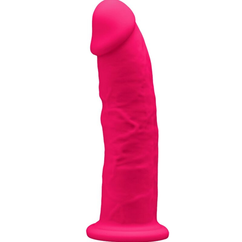 SILEXD - MODÈLE 2 PÉNIS RÉALISTE PREMIUM SILEXPAN SILICONE FUCHSIA 15 CM