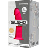 SILEXD - MODÈLE 2 PÉNIS RÉALISTE PREMIUM SILEXPAN SILICONE FUCHSIA 15 CM