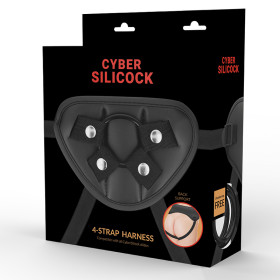 CYBER SILICOCK - HARNAIS  SANGLES AVEC 3 ANNEAUX GRATUITS