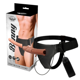 HARNESS ATTRACTION - RNES CREUX BENNY AVEC VIBRATEUR 15 CM -O-